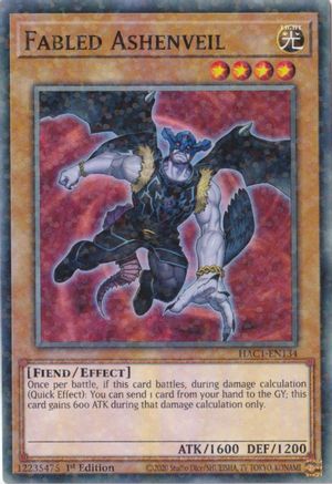 Fabled Ashenveil (Duel Terminal) (HAC1-EN134) - Hidden Arsenal: Chapter 1 1st Edition - Premium Yugioh Single from Konami - Just $0.25! Shop now at Game Crave Tournament Store