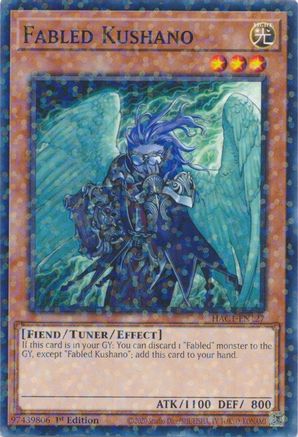 Fabled Kushano (Duel Terminal) (HAC1-EN127) - Hidden Arsenal: Chapter 1 1st Edition - Premium Yugioh Single from Konami - Just $0.58! Shop now at Game Crave Tournament Store