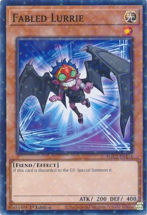 Fabled Lurrie (Duel Terminal) (HAC1-EN124) - Hidden Arsenal: Chapter 1 1st Edition - Premium Yugioh Single from Konami - Just $2.57! Shop now at Game Crave Tournament Store