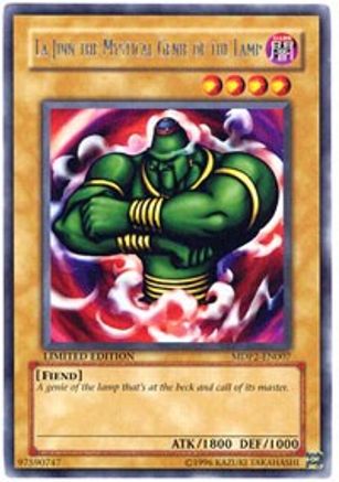 La Jinn the Mystical Genie of the Lamp (MDP2-EN007) - McDonald's Promo Series 2 Limited - Premium Yugioh Single from Konami - Just $1.34! Shop now at Game Crave Tournament Store