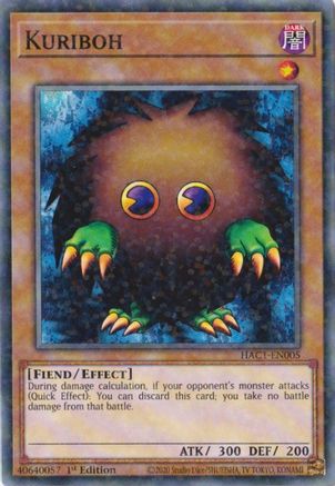 Kuriboh (Duel Terminal) (HAC1-EN005) - Hidden Arsenal: Chapter 1 1st Edition - Premium Yugioh Single from Konami - Just $0.08! Shop now at Game Crave Tournament Store