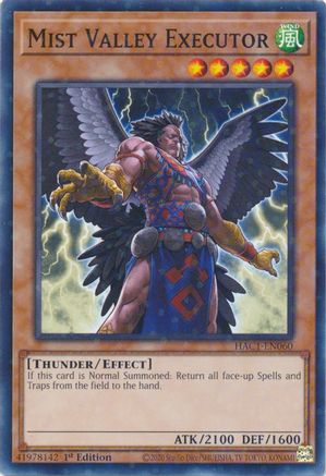 Mist Valley Executor (Duel Terminal) (HAC1-EN060) - Hidden Arsenal: Chapter 1 1st Edition - Premium Yugioh Single from Konami - Just $0.25! Shop now at Game Crave Tournament Store