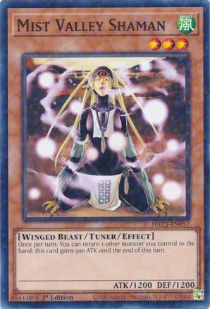 Mist Valley Shaman (Duel Terminal) (HAC1-EN057) - Hidden Arsenal: Chapter 1 1st Edition - Premium Yugioh Single from Konami - Just $0.26! Shop now at Game Crave Tournament Store