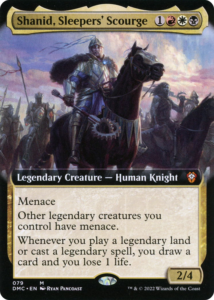 Shanid, Sleepers' Scourge (DMC-079) - Dominaria United Commander: (Extended Art) - Premium MTG Single from Wizards of the Coast - Just $1.62! Shop now at Game Crave Tournament Store