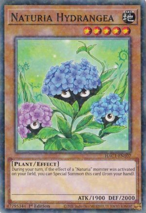 Naturia Hydrangea (Duel Terminal) (HAC1-EN107) - Hidden Arsenal: Chapter 1 1st Edition - Premium Yugioh Single from Konami - Just $0.25! Shop now at Game Crave Tournament Store