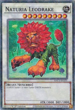 Naturia Leodrake (Duel Terminal) (HAC1-EN121) - Hidden Arsenal: Chapter 1 1st Edition - Premium Yugioh Single from Konami - Just $0.38! Shop now at Game Crave Tournament Store