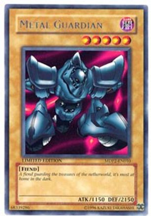 Metal Guardian (MDP2-EN010) - McDonald's Promo Series 2 Limited - Premium Yugioh Single from Konami - Just $1.29! Shop now at Game Crave Tournament Store