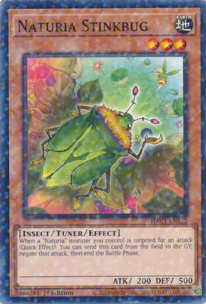 Naturia Stinkbug (Duel Terminal) (HAC1-EN112) - Hidden Arsenal: Chapter 1 1st Edition - Premium Yugioh Single from Konami - Just $0.62! Shop now at Game Crave Tournament Store