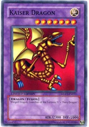Kaiser Dragon (MDP2-EN011) - McDonald's Promo Series 2 Limited - Premium Yugioh Single from Konami - Just $0.76! Shop now at Game Crave Tournament Store