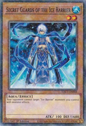 Secret Guards of the Ice Barrier (Duel Terminal) (HAC1-EN048) - Hidden Arsenal: Chapter 1 1st Edition - Premium Yugioh Single from Konami - Just $0.26! Shop now at Game Crave Tournament Store