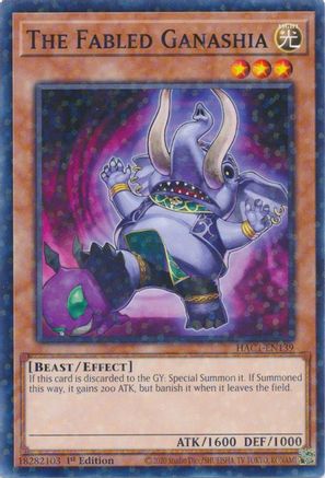 The Fabled Ganashia (Duel Terminal) (HAC1-EN139) - Hidden Arsenal: Chapter 1 1st Edition - Premium Yugioh Single from Konami - Just $0.51! Shop now at Game Crave Tournament Store