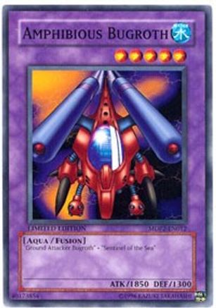 Amphibious Bugroth (MDP2-EN012) - McDonald's Promo Series 2 Limited - Premium Yugioh Single from Konami - Just $0.50! Shop now at Game Crave Tournament Store