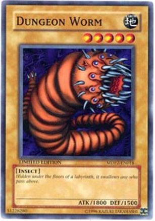 Dungeon Worm (MDP2-EN018) - McDonald's Promo Series 2 Limited - Premium Yugioh Single from Konami - Just $0.56! Shop now at Game Crave Tournament Store