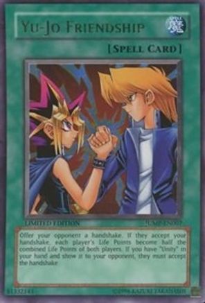 Yu-Jo Friendship (JUMP-EN007) - Shonen Jump Magazine Promos Limited - Premium Yugioh Single from Konami - Just $35.86! Shop now at Game Crave Tournament Store