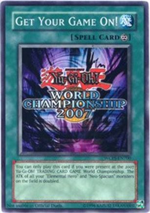 Get Your Game On! (WCPS-EN700) - World Championship Series Limited - Premium Yugioh Single from Konami - Just $319.99! Shop now at Game Crave Tournament Store