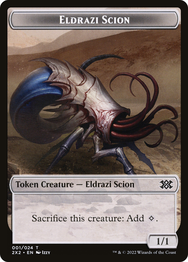 Eldrazi Scion (T2X2-001) - Double Masters 2022 Tokens - Premium MTG Single from Wizards of the Coast - Just $0! Shop now at Game Crave Tournament Store