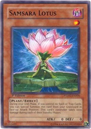 Samsara Lotus (PTDN-EN004) - Phantom Darkness Unlimited - Premium Yugioh Single from Konami - Just $0.26! Shop now at Game Crave Tournament Store