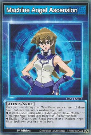 Machine Angel Ascension (SGX1-ENS13) - Speed Duel GX: Duel Academy Box 1st Edition - Premium Yugioh Single from Konami - Just $0.25! Shop now at Game Crave Tournament Store