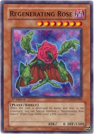 Regenerating Rose (PTDN-EN005) - Phantom Darkness 1st Edition - Premium Yugioh Single from Konami - Just $0.25! Shop now at Game Crave Tournament Store