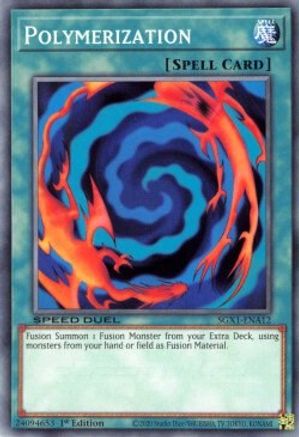 Polymerization (A) (SGX1-ENA12) - Speed Duel GX: Duel Academy Box 1st Edition - Premium Yugioh Single from Konami - Just $0.25! Shop now at Game Crave Tournament Store