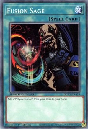 Fusion Sage (SGX1-ENA13) - Speed Duel GX: Duel Academy Box 1st Edition - Premium Yugioh Single from Konami - Just $0.26! Shop now at Game Crave Tournament Store