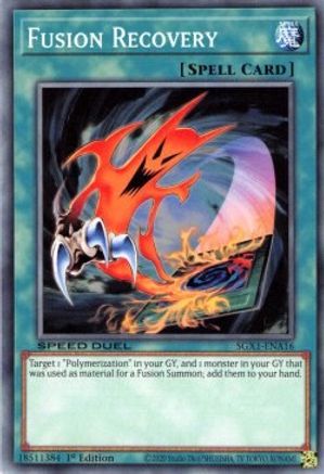 Fusion Recovery (SGX1-ENA16) - Speed Duel GX: Duel Academy Box 1st Edition - Premium Yugioh Single from Konami - Just $0.25! Shop now at Game Crave Tournament Store