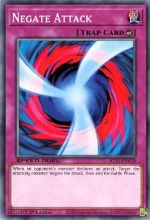 Negate Attack (SGX1-ENA18) - Speed Duel GX: Duel Academy Box 1st Edition - Premium Yugioh Single from Konami - Just $0.25! Shop now at Game Crave Tournament Store