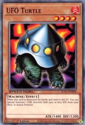 UFO Turtle (SGX1-ENH04) - Speed Duel GX: Duel Academy Box 1st Edition - Premium Yugioh Single from Konami - Just $0.25! Shop now at Game Crave Tournament Store