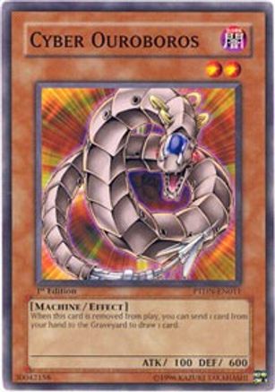Cyber Ouroboros (PTDN-EN011) - Phantom Darkness Unlimited - Premium Yugioh Single from Konami - Just $0.08! Shop now at Game Crave Tournament Store