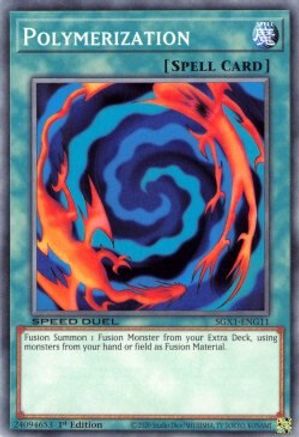 Polymerization (G) (SGX1-ENG11) - Speed Duel GX: Duel Academy Box 1st Edition - Premium Yugioh Single from Konami - Just $0.25! Shop now at Game Crave Tournament Store
