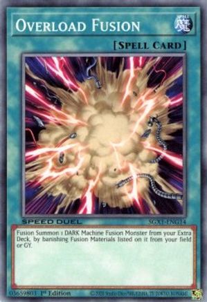 Overload Fusion (SGX1-ENG14) - Speed Duel GX: Duel Academy Box 1st Edition - Premium Yugioh Single from Konami - Just $0.25! Shop now at Game Crave Tournament Store