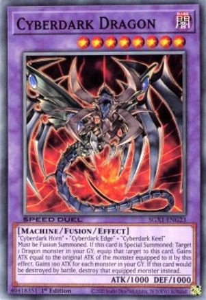Cyberdark Dragon (SGX1-ENG23) - Speed Duel GX: Duel Academy Box 1st Edition - Premium Yugioh Single from Konami - Just $0.25! Shop now at Game Crave Tournament Store