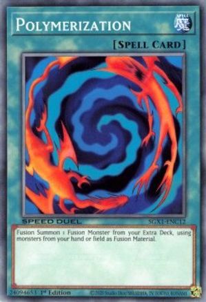 Polymerization (C) (SGX1-ENC12) - Speed Duel GX: Duel Academy Box 1st Edition - Premium Yugioh Single from Konami - Just $0.25! Shop now at Game Crave Tournament Store