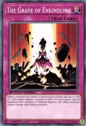 The Grave of Enkindling (SGX1-ENC17) - Speed Duel GX: Duel Academy Box 1st Edition - Premium Yugioh Single from Konami - Just $0.25! Shop now at Game Crave Tournament Store