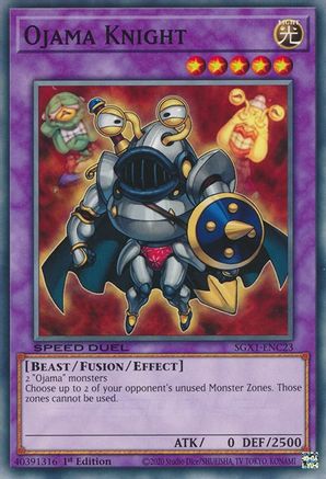 Ojama Knight (SGX1-ENC23) - Speed Duel GX: Duel Academy Box 1st Edition - Premium Yugioh Single from Konami - Just $0.26! Shop now at Game Crave Tournament Store