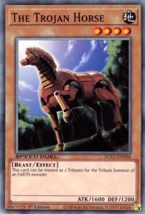 The Trojan Horse (SGX1-END04) - Speed Duel GX: Duel Academy Box 1st Edition - Premium Yugioh Single from Konami - Just $0.08! Shop now at Game Crave Tournament Store