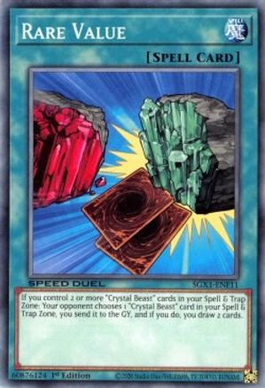 Rare Value (SGX1-ENF11) - Speed Duel GX: Duel Academy Box 1st Edition - Premium Yugioh Single from Konami - Just $0.25! Shop now at Game Crave Tournament Store