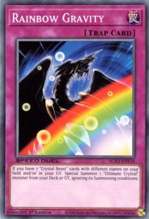 Rainbow Gravity (SGX1-ENF18) - Speed Duel GX: Duel Academy Box 1st Edition - Premium Yugioh Single from Konami - Just $0.25! Shop now at Game Crave Tournament Store