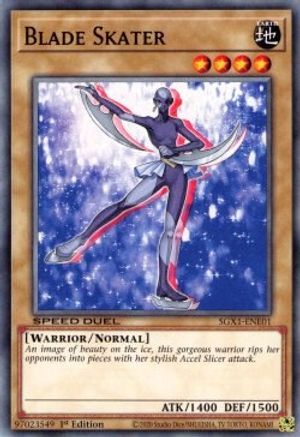 Blade Skater (SGX1-ENE01) - Speed Duel GX: Duel Academy Box 1st Edition - Premium Yugioh Single from Konami - Just $0.25! Shop now at Game Crave Tournament Store