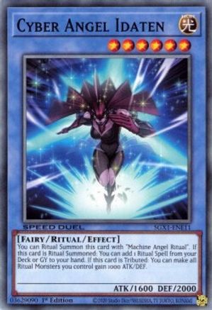 Cyber Angel Idaten (SGX1-ENE11) - Speed Duel GX: Duel Academy Box 1st Edition - Premium Yugioh Single from Konami - Just $0.25! Shop now at Game Crave Tournament Store