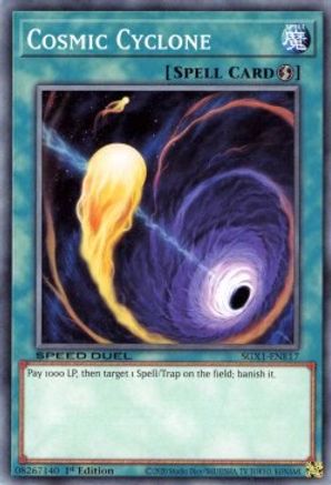 Cosmic Cyclone (SGX1-ENE17) - Speed Duel GX: Duel Academy Box 1st Edition - Premium Yugioh Single from Konami - Just $0.26! Shop now at Game Crave Tournament Store