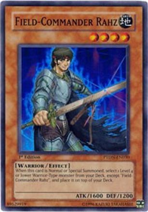 Field-Commander Rahz (PTDN-EN030) - Phantom Darkness 1st Edition - Premium Yugioh Single from Konami - Just $0.69! Shop now at Game Crave Tournament Store