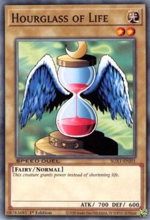 Hourglass of Life (SGX1-ENI01) - Speed Duel GX: Duel Academy Box 1st Edition - Premium Yugioh Single from Konami - Just $0.25! Shop now at Game Crave Tournament Store