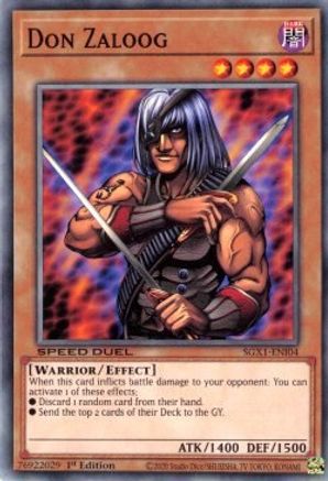 Don Zaloog (SGX1-ENI04) - Speed Duel GX: Duel Academy Box 1st Edition - Premium Yugioh Single from Konami - Just $0.35! Shop now at Game Crave Tournament Store