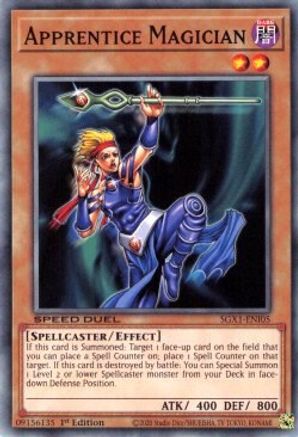 Apprentice Magician (SGX1-ENI05) - Speed Duel GX: Duel Academy Box 1st Edition - Premium Yugioh Single from Konami - Just $0.25! Shop now at Game Crave Tournament Store
