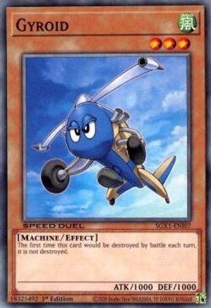 Gyroid (SGX1-ENI07) - Speed Duel GX: Duel Academy Box 1st Edition - Premium Yugioh Single from Konami - Just $0.25! Shop now at Game Crave Tournament Store