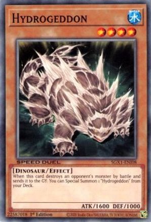 Hydrogeddon (SGX1-ENI08) - Speed Duel GX: Duel Academy Box 1st Edition - Premium Yugioh Single from Konami - Just $0.25! Shop now at Game Crave Tournament Store