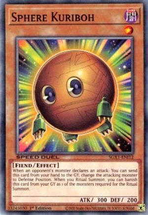 Sphere Kuriboh (SGX1-ENI12) - Speed Duel GX: Duel Academy Box 1st Edition - Premium Yugioh Single from Konami - Just $0.26! Shop now at Game Crave Tournament Store