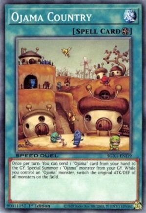 Ojama Country (SGX1-ENI19) - Speed Duel GX: Duel Academy Box 1st Edition - Premium Yugioh Single from Konami - Just $0.25! Shop now at Game Crave Tournament Store