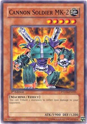 Cannon Soldier MK-2 (PTDN-EN035) - Phantom Darkness Unlimited - Premium Yugioh Single from Konami - Just $0.25! Shop now at Game Crave Tournament Store
